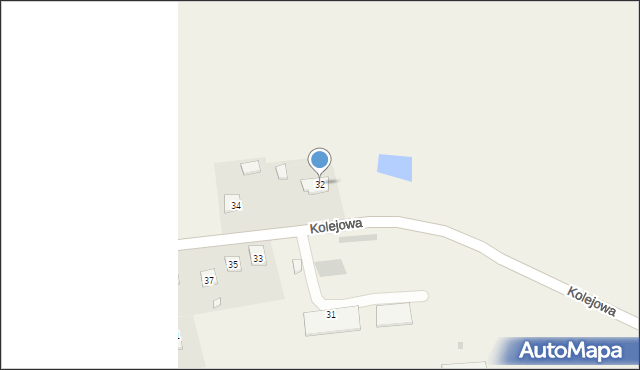 Szczutowo, Kolejowa, 32, mapa Szczutowo