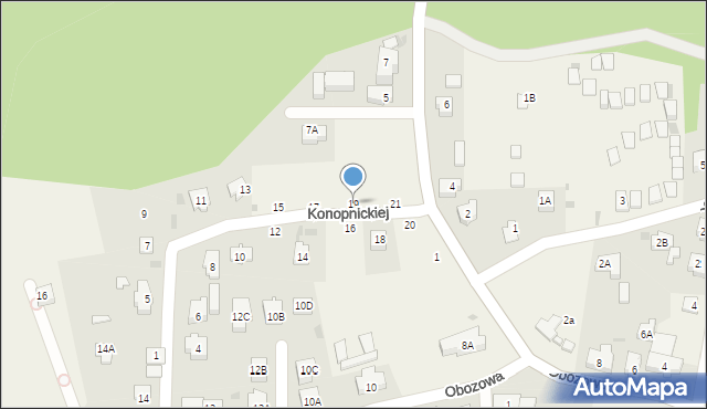 Sztutowo, Konopnickiej Marii, 19, mapa Sztutowo