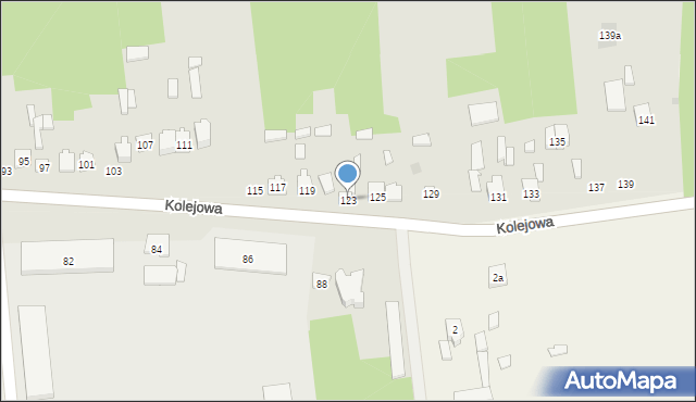 Szydłowiec, Kolejowa, 123, mapa Szydłowiec