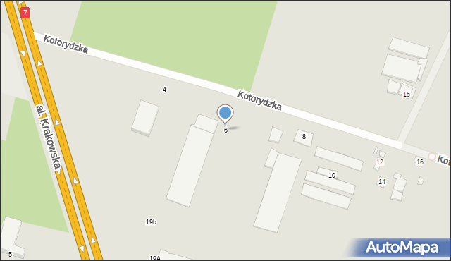 Tarczyn, Kotorydzka, 6, mapa Tarczyn