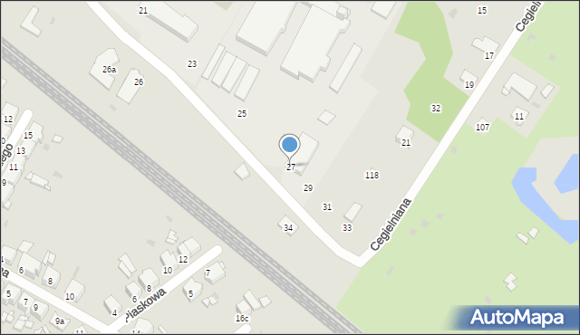 Tarnowskie Góry, Kochanowskiego Jana, 27, mapa Tarnowskie Góry