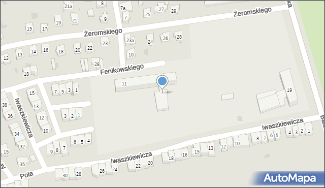 Tczew, Konopnickiej Marii, 11, mapa Tczew