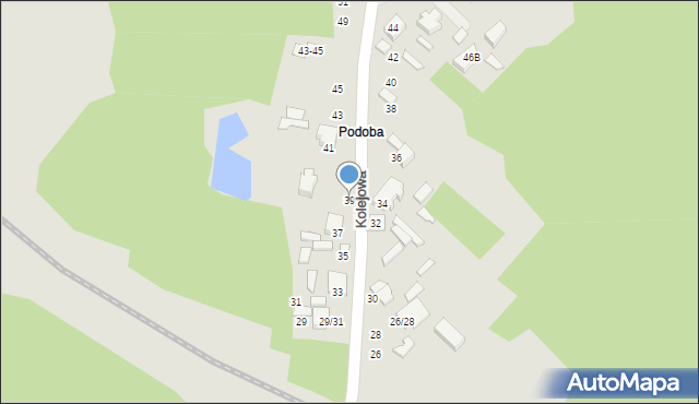 Tomaszów Mazowiecki, Kolejowa, 39, mapa Tomaszów Mazowiecki