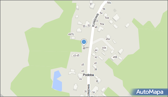 Tomaszów Mazowiecki, Kolejowa, 49, mapa Tomaszów Mazowiecki