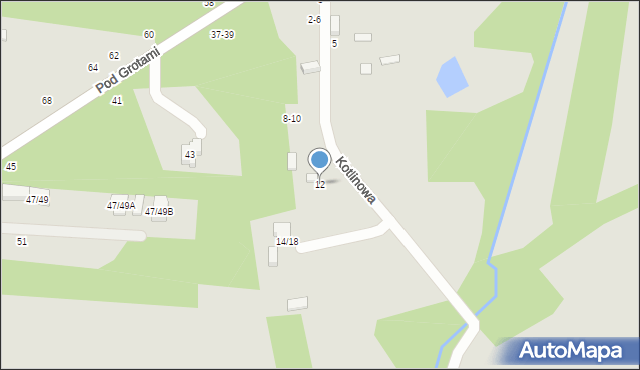 Tomaszów Mazowiecki, Kotlinowa, 12, mapa Tomaszów Mazowiecki