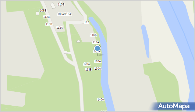 Tomaszów Mazowiecki, Kotlinowa, 124A, mapa Tomaszów Mazowiecki