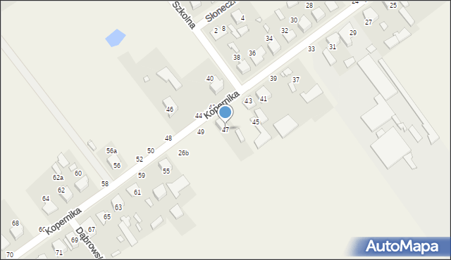 Truskolasy, Kopernika Mikołaja, 47, mapa Truskolasy
