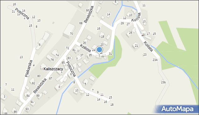 Trzebinia, Kolista, 33, mapa Trzebinia