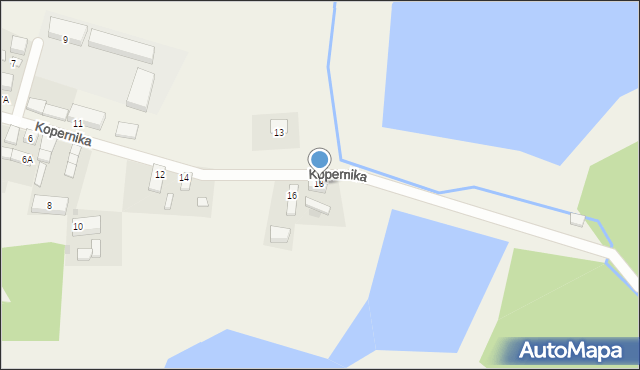 Tuplice, Kopernika Mikołaja, 18, mapa Tuplice