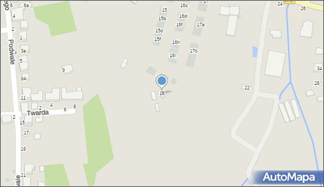 Tyczyn, Kościuszki Tadeusza, gen., 18, mapa Tyczyn