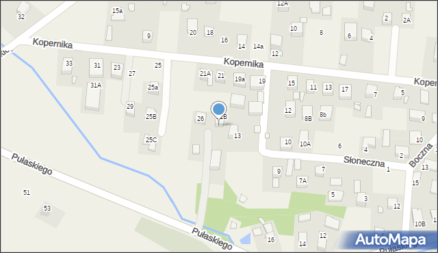 Tylicz, Kopernika Mikołaja, 20, mapa Tylicz