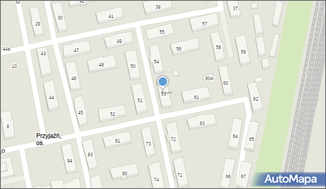 Warszawa, Konarskiego Stanisława, 53, mapa Warszawy