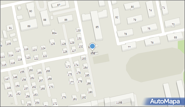 Warszawa, Konarskiego Stanisława, 85B, mapa Warszawy
