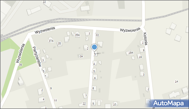 Węgierska Górka, Kopernika Mikołaja, 3, mapa Węgierska Górka