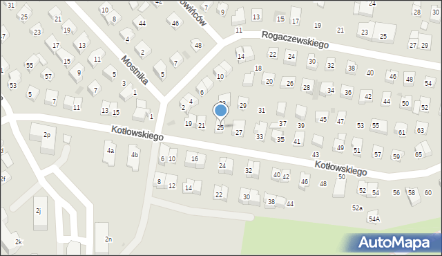 Wejherowo, Kotłowskiego Jana, 25, mapa Wejherowo