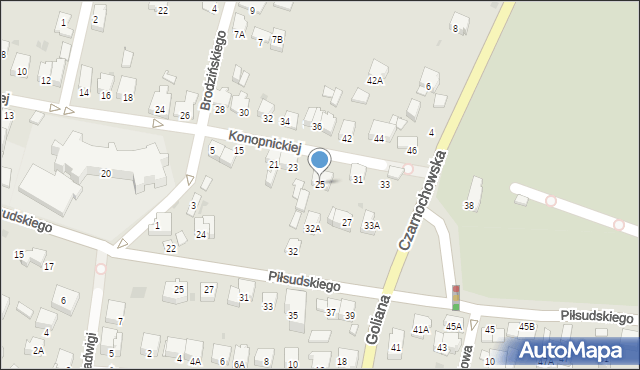 Wieliczka, Konopnickiej Marii, 25, mapa Wieliczka