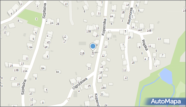 Wieliczka, Kopernika Mikołaja, 21, mapa Wieliczka