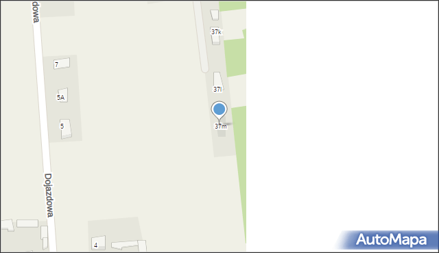 Wielogóra, Kościelna, 37m, mapa Wielogóra