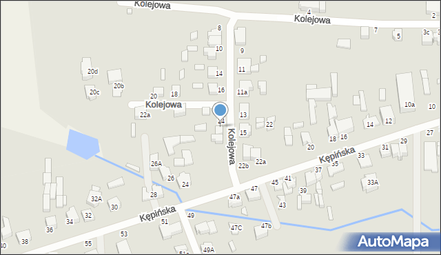 Wieruszów, Kolejowa, 26, mapa Wieruszów