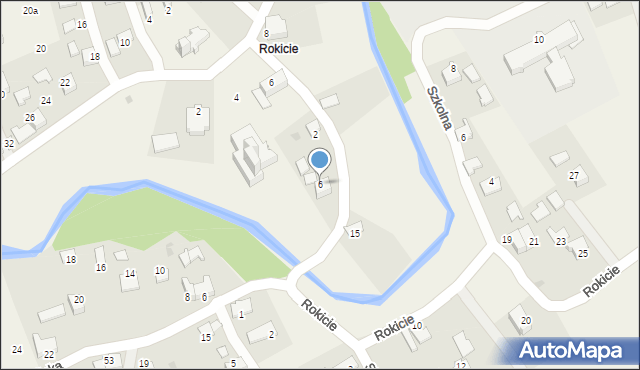 Wola Radziszowska, Kościelna, 6, mapa Wola Radziszowska