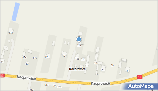 Wolanów, Kowalanka, 72a, mapa Wolanów