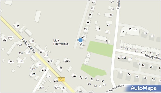 Wrocław, Koperkowa, 35, mapa Wrocławia