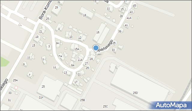 Wrocław, Kopańskiego Stanisława, gen., 31A, mapa Wrocławia