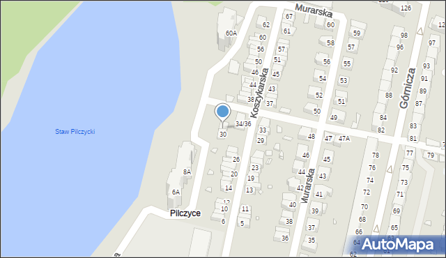 Wrocław, Koszykarska, 32, mapa Wrocławia