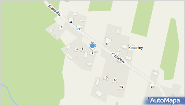 Wrzosówka, Kopaniny, 4, mapa Wrzosówka