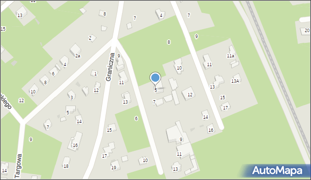 Wyszków, Konwaliowa, 5, mapa Wyszków