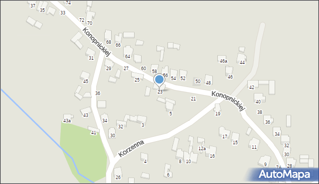 Zawiercie, Konopnickiej Marii, 23, mapa Zawiercie