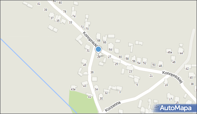 Zawiercie, Konopnickiej Marii, 29, mapa Zawiercie