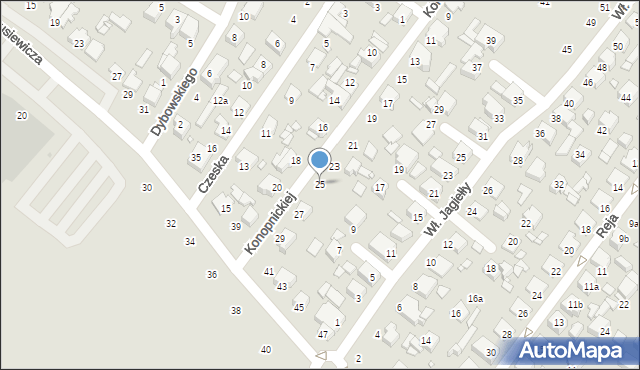 Zduńska Wola, Konopnickiej Marii, 25, mapa Zduńska Wola