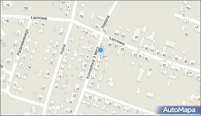 Zduny, Konstytucji 3 Maja, 1, mapa Zduny