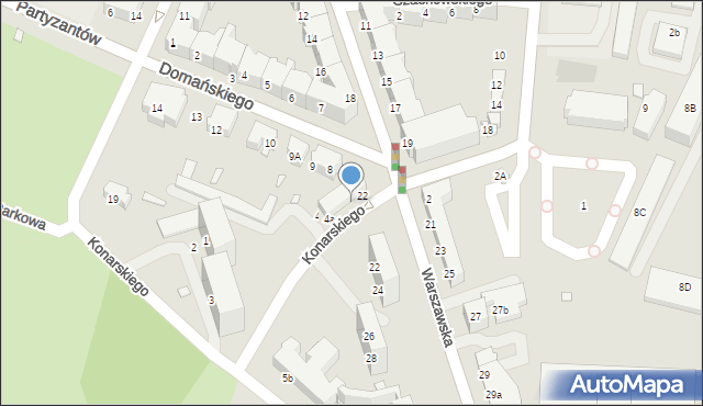 Zgorzelec, Konarskiego Stanisława, 4d, mapa Zgorzelec