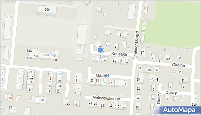 Zgorzelec, Kossaka Juliusza, 17, mapa Zgorzelec