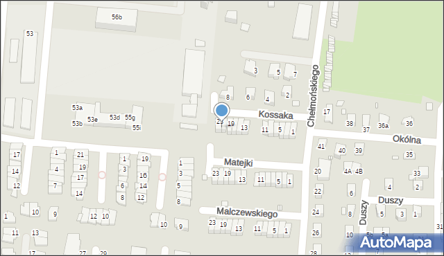 Zgorzelec, Kossaka Juliusza, 21, mapa Zgorzelec