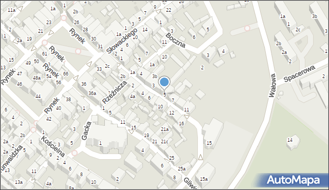 Ziębice, Kościuszki Tadeusza, gen., 5, mapa Ziębice