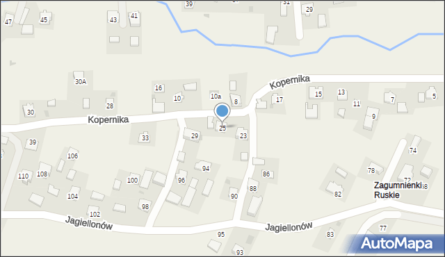 Żurawica, Kopernika Mikołaja, 25, mapa Żurawica