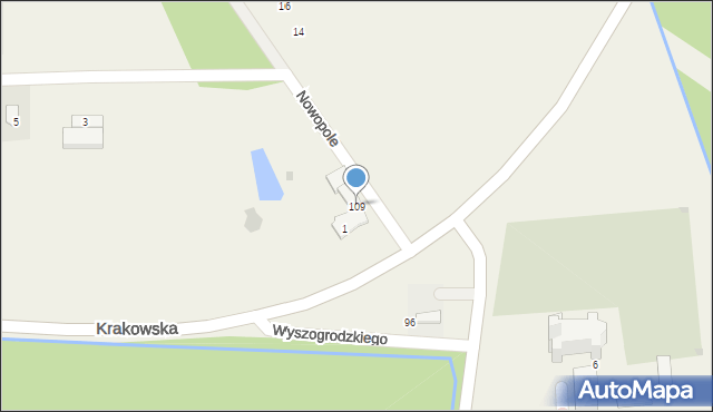 Bobrek, Krakowska, 109, mapa Bobrek