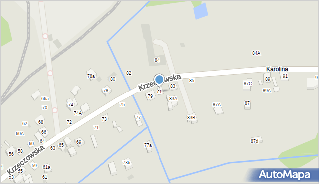 Bochnia, Krzeczowska, 81, mapa Bochni