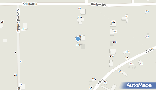 Brześć Kujawski, Królewska, 49d, mapa Brześć Kujawski