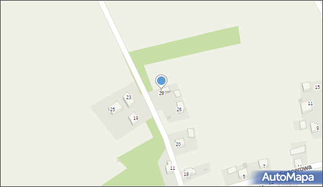 Brzezinka, Krzemionki, 28, mapa Brzezinka