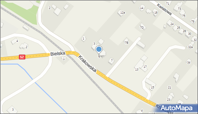 Bulowice, Krakowska, 5, mapa Bulowice