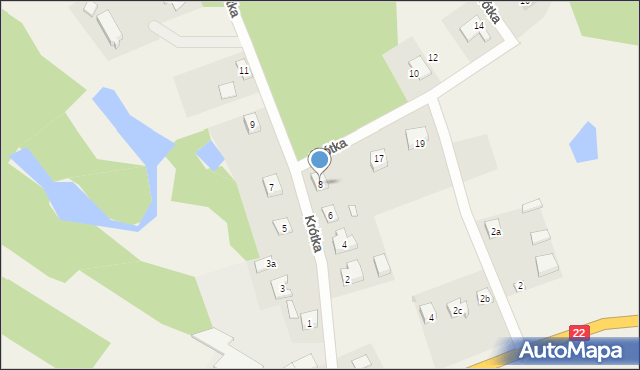 Bytonia, Krótka, 8, mapa Bytonia