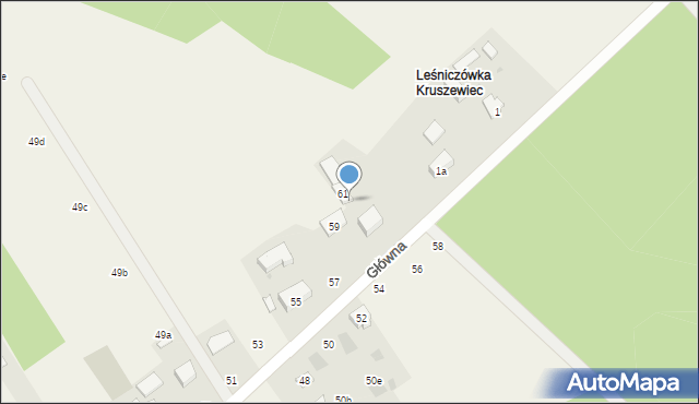 Cekanów, Króla Władysława Jagiełły, 61a, mapa Cekanów