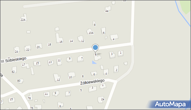 Chełm, Króla Jana III Sobieskiego, 5, mapa Chełma