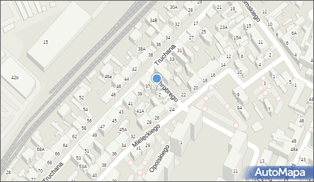 Chorzów, Króla Bolesława Chrobrego, 2A, mapa Chorzów