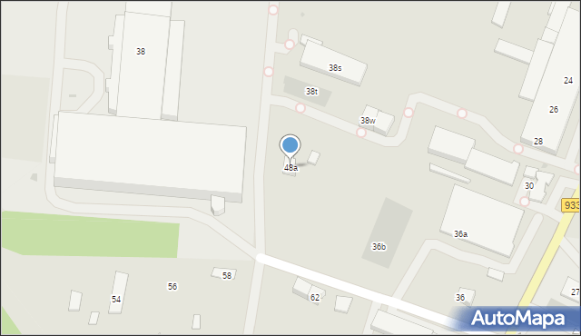 Chrzanów, Kroczymiech, 48a, mapa Chrzanów