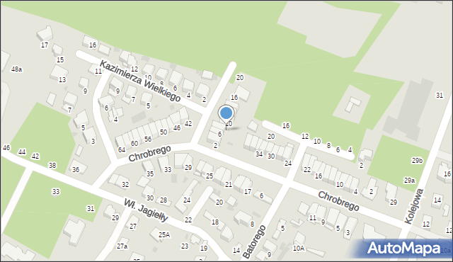 Ciechocinek, Króla Jana III Sobieskiego, 8, mapa Ciechocinek